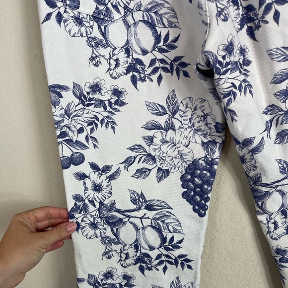 Reformation Cynthia Toile High Rise Straight Jeans Size 27 - Picture 8 of 8